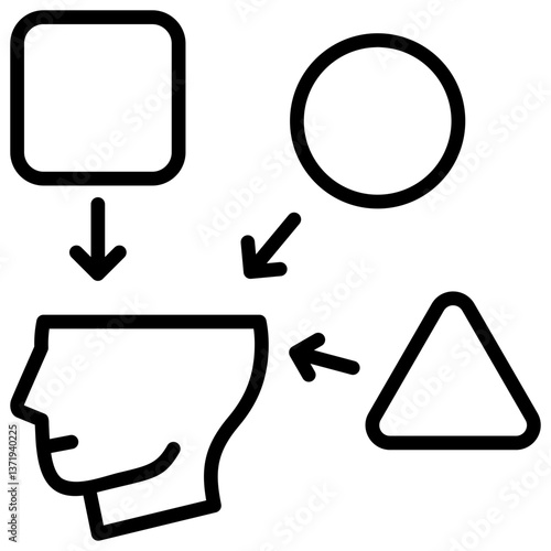 Open Mindedness Outline Icon