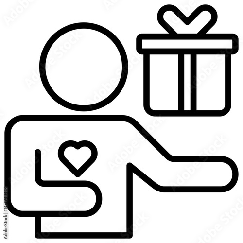 Altruism Outline Icon