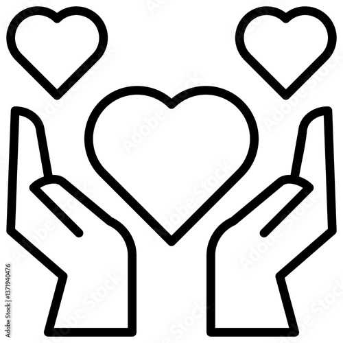 Gratitude Outline Icon