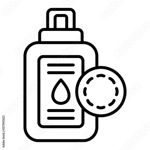 Makeup remover Icon
