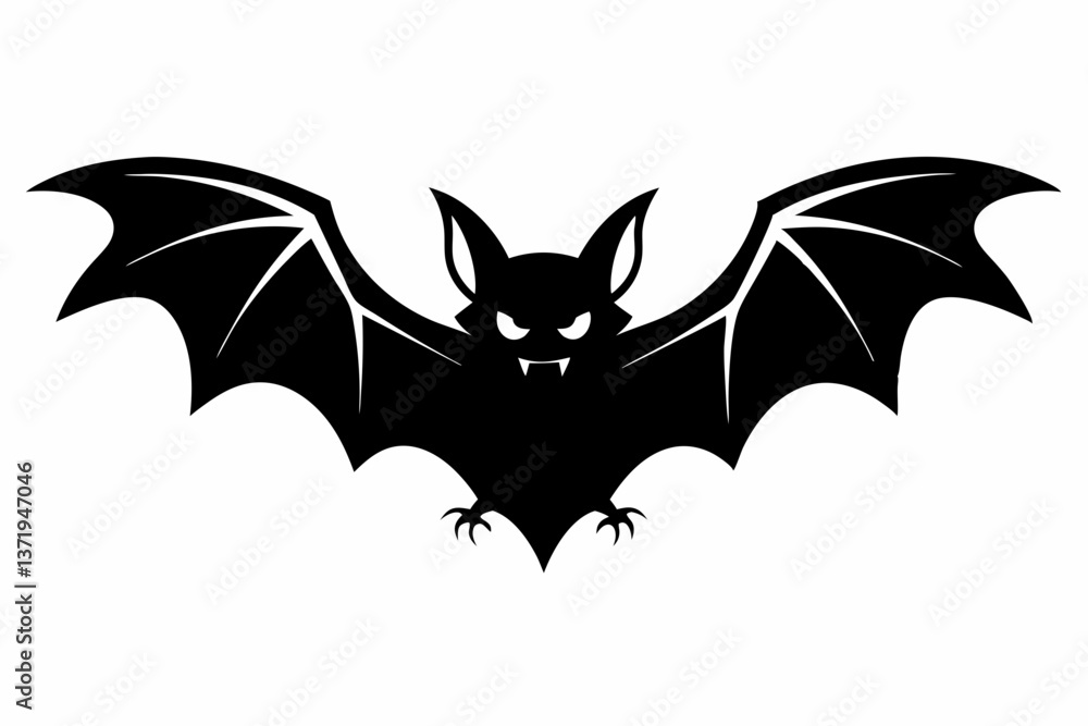 halloween bat silhouette vector halloween bat silhouette vector