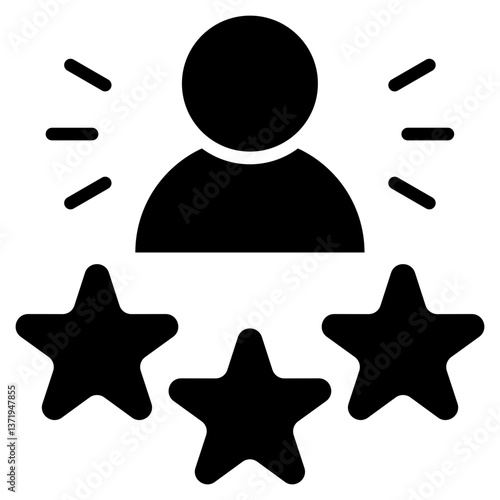 Charisma Glyph Icon
