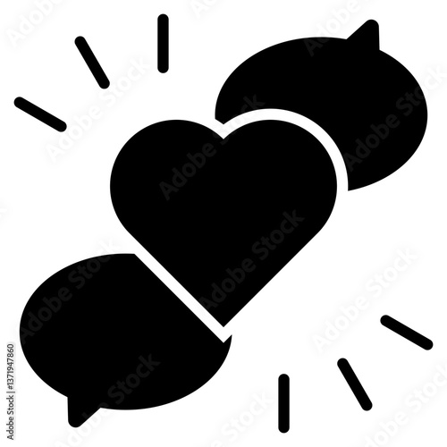 Civility Glyph Icon