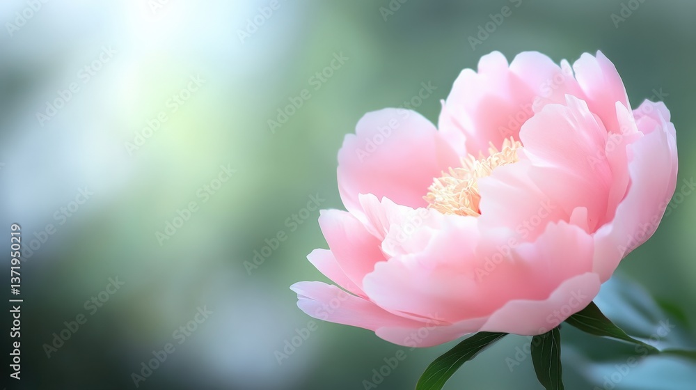 Fototapeta premium Pink flower blossom closeup