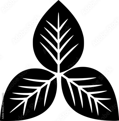 Simple vector icon basil
