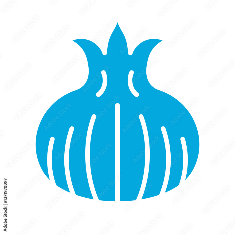 Obraz premium Onion Icon
