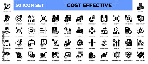 Cost Effective Iconset Glyph