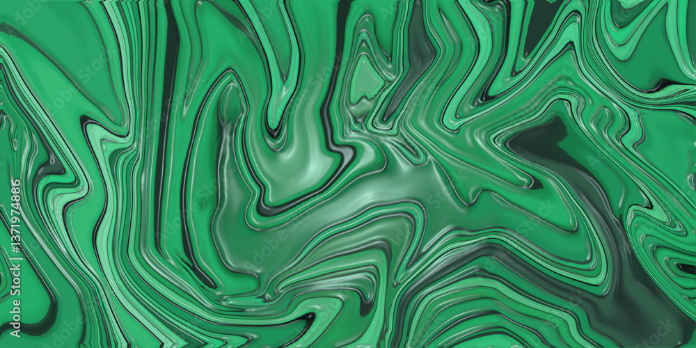 A vibrant abstract green marble texture with fluid, wavy patterns blending dark and light shades, creating a mesmerizing swirling effect.
A vibrant abstract green marble texture with fluid, wavy patterns blending dark and light shades, creating a mesmerizing swirling effect.