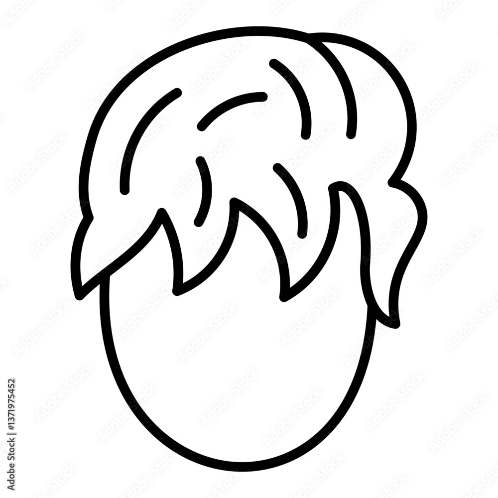 Obraz premium Hairstyle Icon