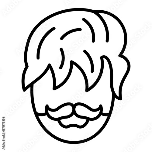 Facial hair Icon