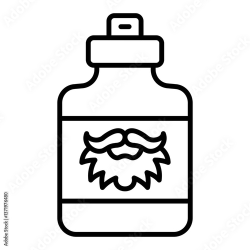 Beard oil Icon