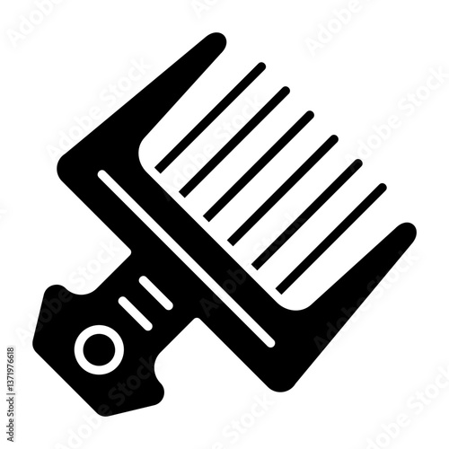 Afro comb Icon