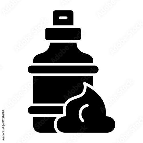 Shaving foam Icon