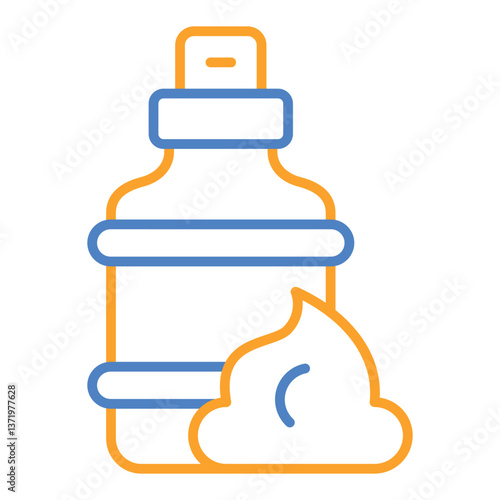 Shaving foam Icon