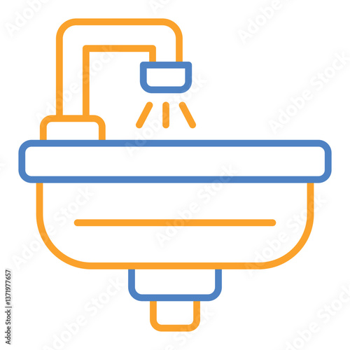 Hair wash sink Icon