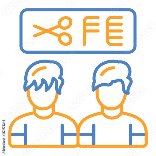 Barber clients Icon