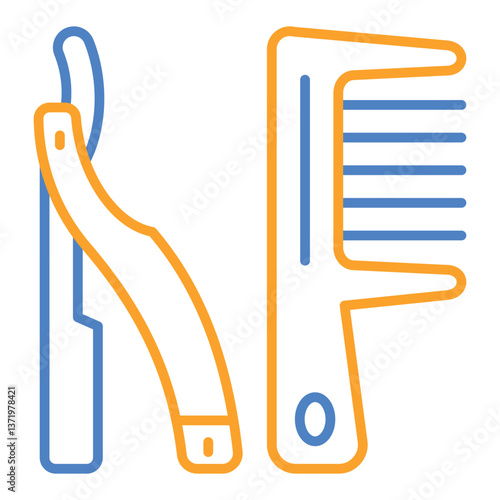 Hair cutting Icon