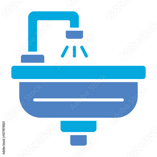 Hair wash sink Icon