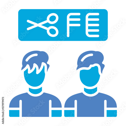 Barber clients Icon