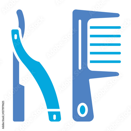Hair cutting Icon