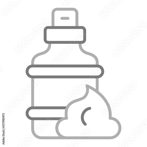Shaving foam Icon