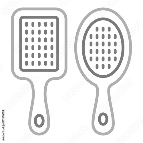 Hair brushes Icon