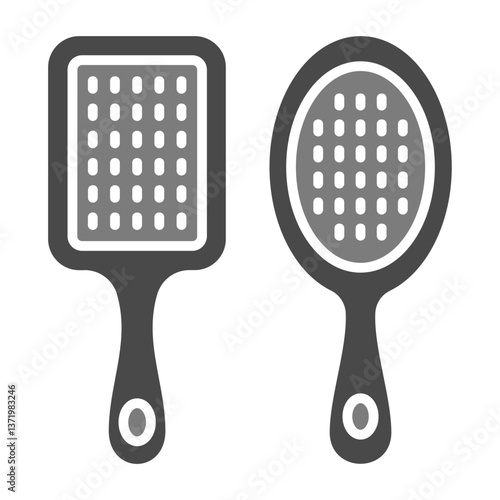 Hair brushes Icon