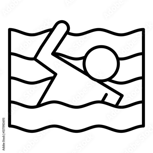 Swimming Icon