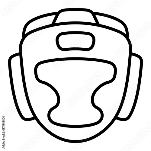 Boxing Helmet Icon