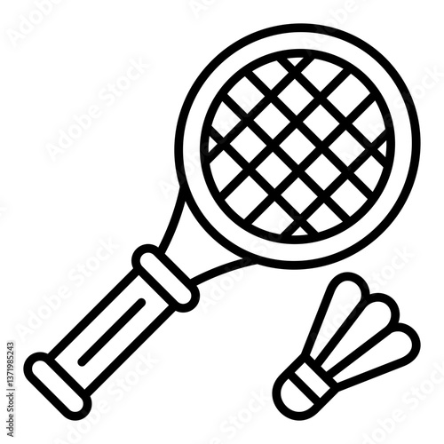 Badminton Icon