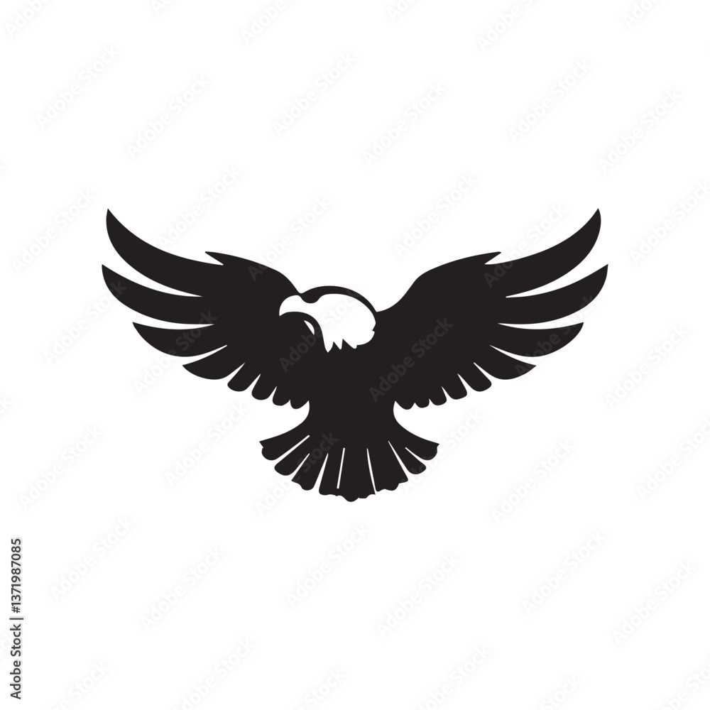 Obraz premium Eagle Logo Vector Art Icons and Graphics