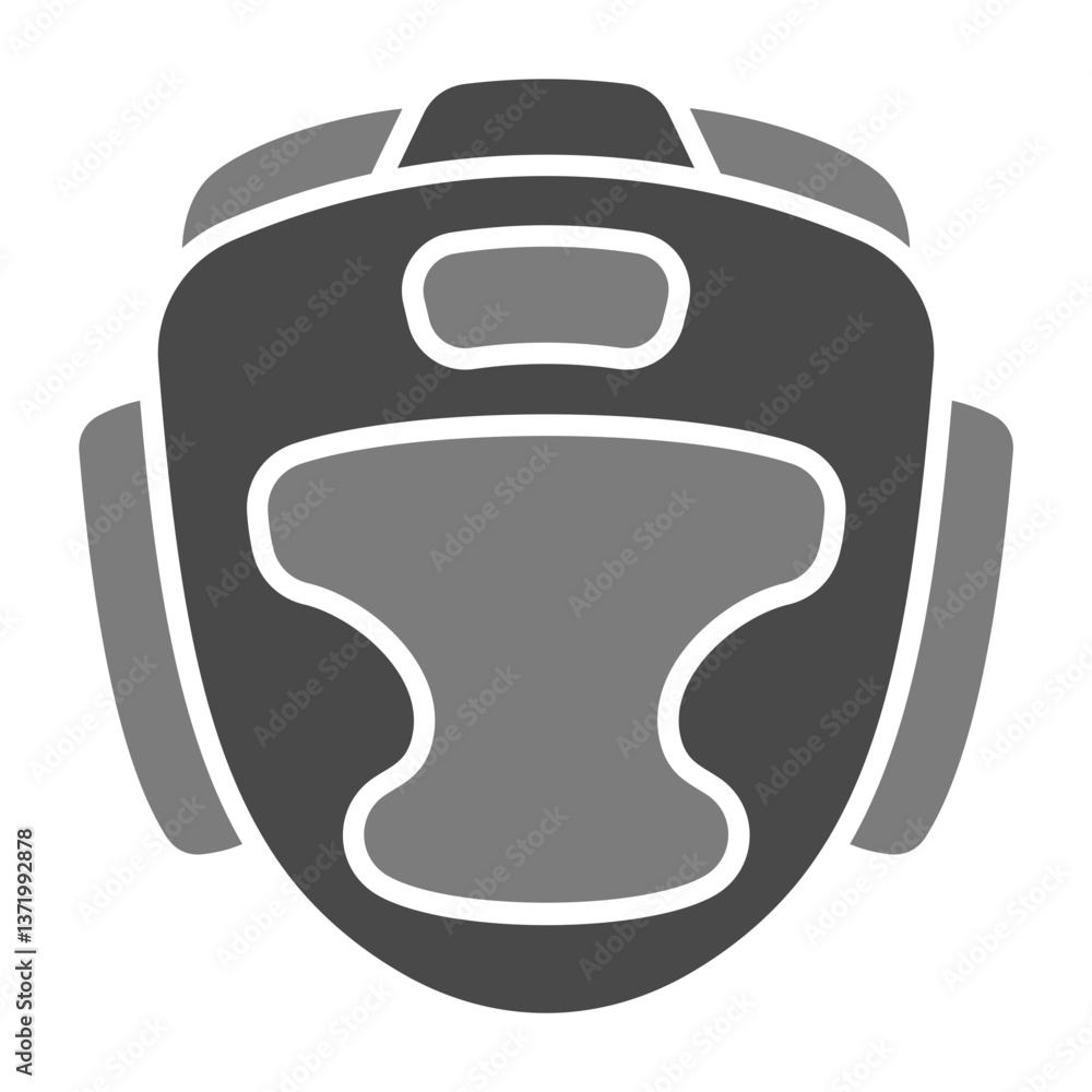 Boxing Helmet Icon Boxing Helmet Icon