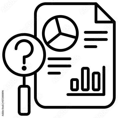 Analysis Outline Icon