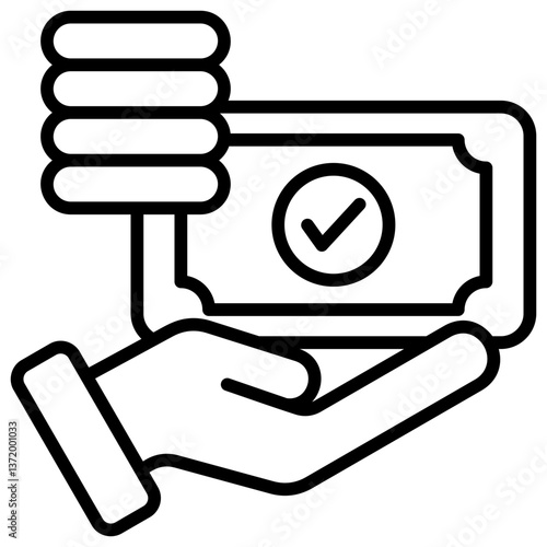 Affordable Outline Icon