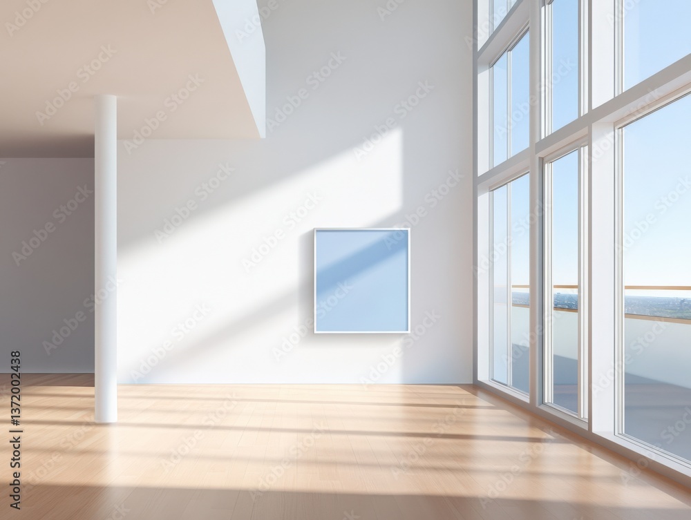 Bright sunny modern living room Bright sunny modern living room