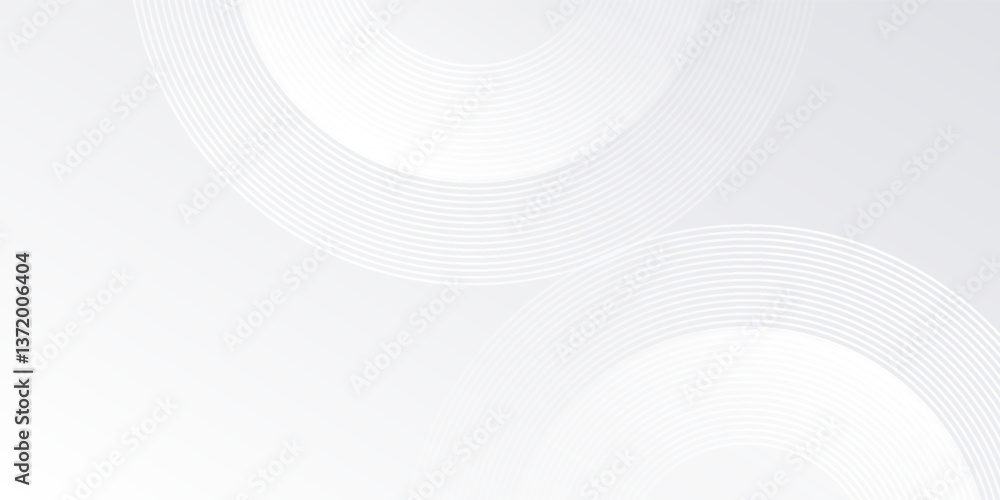 White background with white circle lines digital future simple White background with white circle lines digital future simple