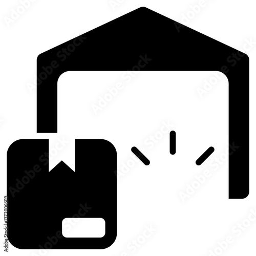 Supply Glyph Icon