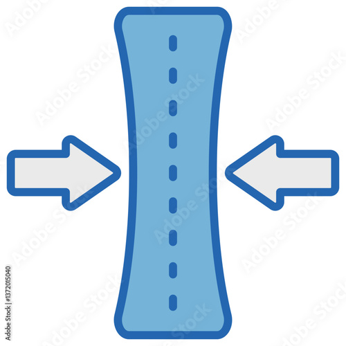 Resilience Blue White Icon