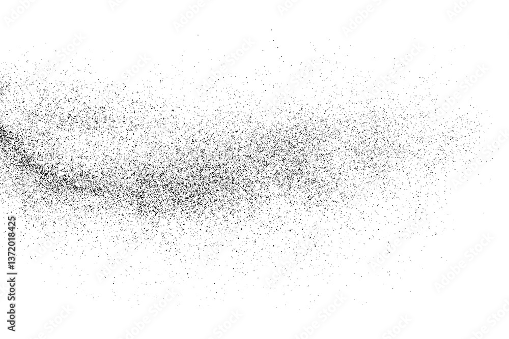Water texture. Splash effect. Snow overlay. Drops liquid. Grunge pattern. Black explosion on transparent background. PNG format.