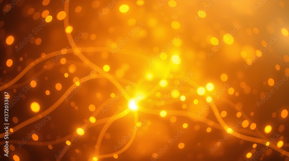 Golden Neural Network Visualization: Abstract Representation of Data Connections with Bright Nodes and Flowing Pathways Golden Neural Network Visualization: Abstract Representation of Data Connections with Bright Nodes and Flowing Pathways