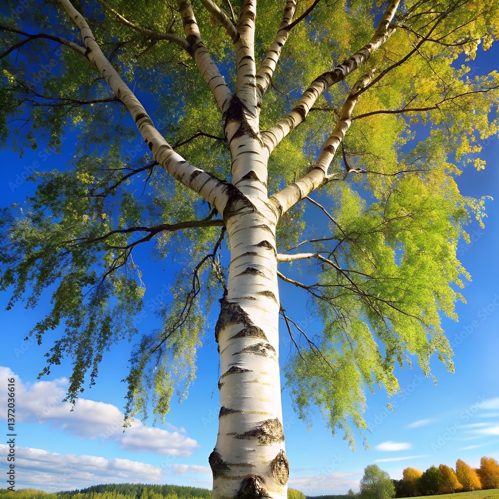 Fototapeta premium Birch Tree
