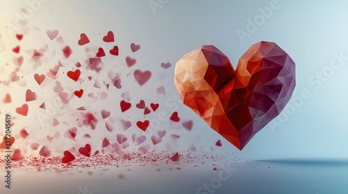 The heart overflows with love, as romance ignites affection. Feelings blossom with care, passion and desire fueling a tender relationship.