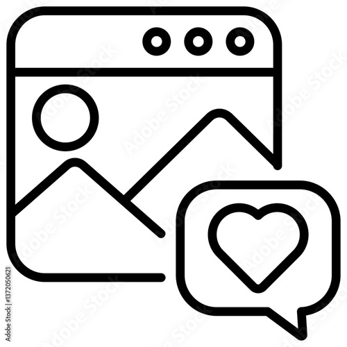Engagement Outline Icon