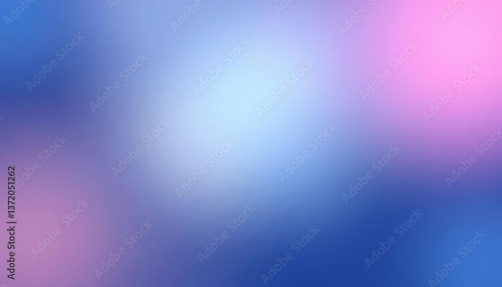 Obraz premium Abstract Gradient Background: Soft Blends of Blue, Pink and White Creating Serenity