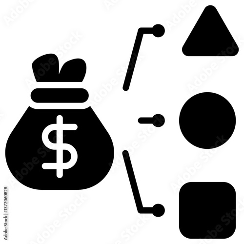 Expense Glyph Icon