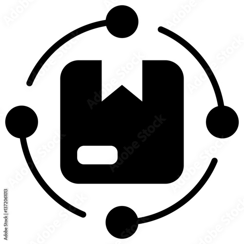 Supply Glyph Icon