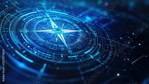 Wallpaper Mural Digital Compass: Navigating the Future with Innovative Technology and Guidance Torontodigital.ca