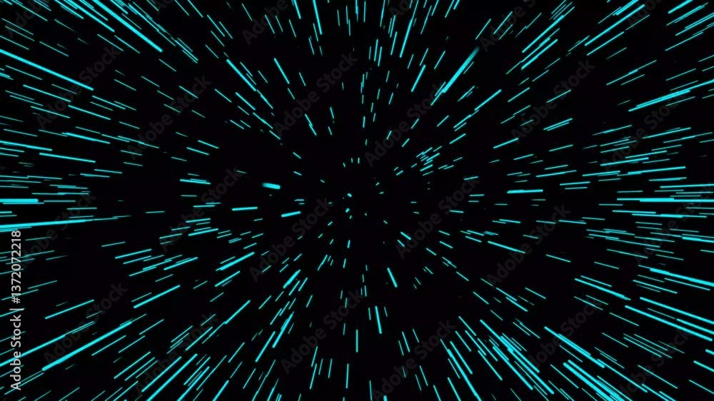 Hyperspace jump animation, super speed space starlight, Light Speed Concept, 4k. Hyperspace jump animation, super speed space starlight, Light Speed Concept, 4k.