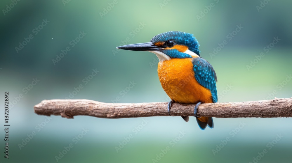 Kingfisher Perched on Branch Kingfisher Perched on Branch