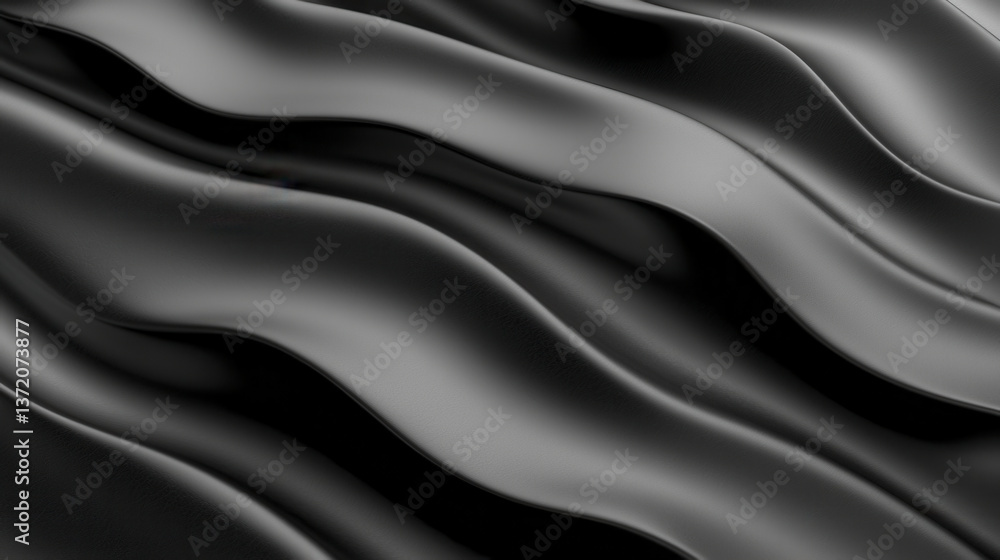 Sleek and stylish black wave design creates modern and elegant aesthetic, perfect for various applications Sleek and stylish black wave design creates modern and elegant aesthetic, perfect for various applications